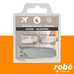 Bouchon d'oreilles antibruit avec filtre Plic audio - Spcial avion - Rutilisable