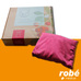 Coussin chauffant noyaux de cerise en coton 100 % bio - Fabrication europenne