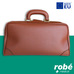 Offre Spciale - Sac mdical en similicuir Cognac - Fond rigide - Dim. 30 x 20 x 20 cm