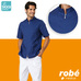 Tunique Nolan pour homme - Coloris bleu - Siggi Blue - Fabriqu en Italie