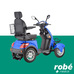 Maxi scooter grand routier lectrique - 4 roues - Autonomie 40km - Bleu