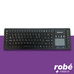 Clavier sans fil avec pav tactile - lavable et tanche - En silicone -  Robemed