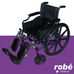 Fauteuil roulant pliant avec reposes-pieds inclinables Salamender