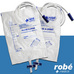 Poche  urine avec valve et vidange, fermeture SafeT Rob Mdical