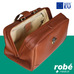 Offre Spciale - Sac mdical en similicuir Cognac - Fond rigide - Dim. 30 x 20 x 20 cm