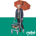 Parapluie et parasol pour dambulateur - Rglable et rsistant 