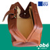 Offre Spciale - Sac mdical en similicuir Cognac - Fond rigide - Dim. 30 x 20 x 20 cm