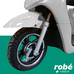 Scooter lectrique 3 roues - Autonomie 45 km - Coloris Argent