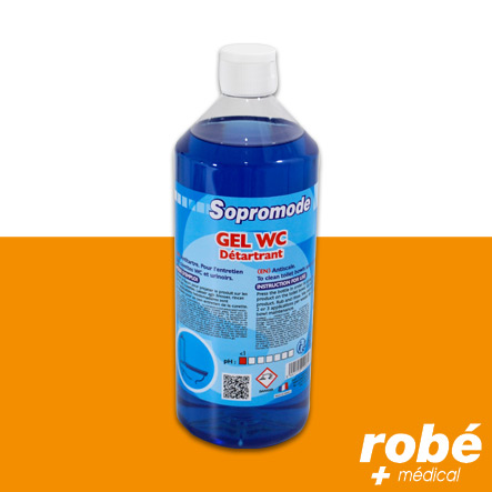 Gel nettoyant détartrant WC - HYGIENATUR - 750mL - Ecolabel