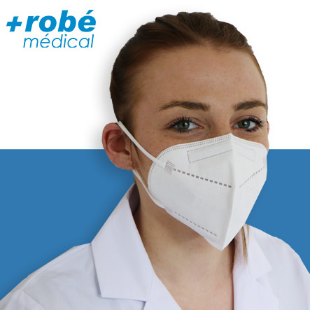Masque respiratoire jetable FFP2 taille standard - Boîte de 25 - Masque  respiratoire - Tous ergo